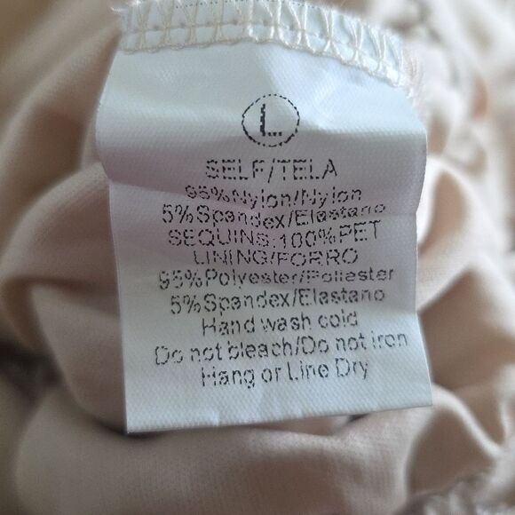 BRAND NEW BLUEBELLE SILVER SEQUIN JUMPSUIT with WRAP V-NECK - Picture 14 of 15